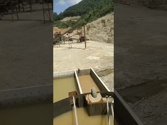 나선형 모래 세척기 모바일 20 - 180 T/H