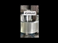 턱 분쇄기의 특이한 축 부품에 대한 주름 및 도형