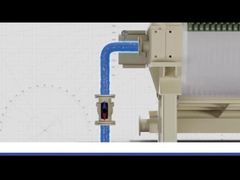 원형 플레이트 필터 프레스, 산 및 알칼리 내성, 특히 석탄 세척 폐수용