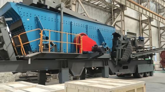 Efficient Independent Use Of Mobile Crushing Plants For Highways