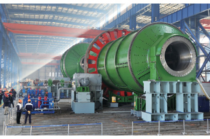 φ 6.2m × 9.5m (F/F) Overflow Ball Mill And Supporting System With Fully Functional