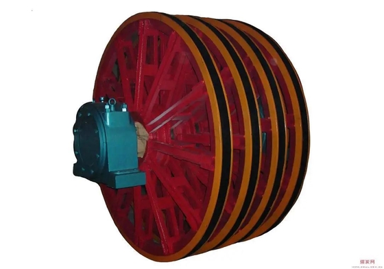 Mine Hoist Castings And Forgings Guide Wheel Device Of Head Sheave