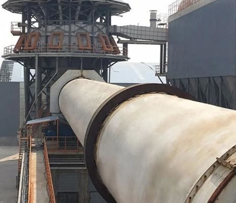 Metallurgy Machine Activated Limestone Rotary Kiln 70 - 800 Tpd