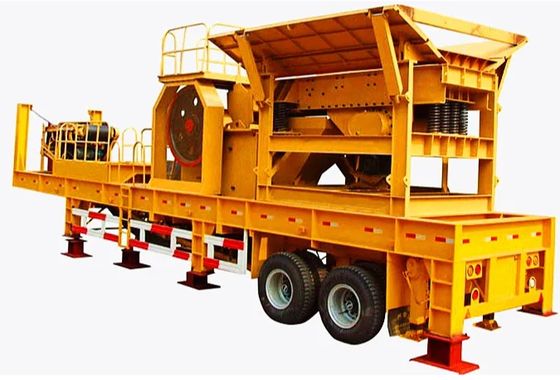 Efficient Independent Use Of Mobile Crushing Plants For Highways