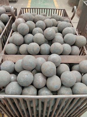 Ball Mill Parts Forged ANSI Grinding Media Steel Ball With Good Quality Factory