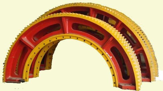 Forging Steel Large Dia 16000mm Rotary Kiln Girth Gear for cement plant