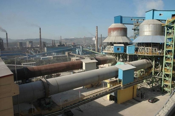Titanium Dioxide 2.4×38 1000TPD Cement Rotary Kiln and cement plant machines factory price