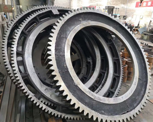 로터리 킬른과 볼 밀을 위한 10Module 내지 70Module 큰 링기어