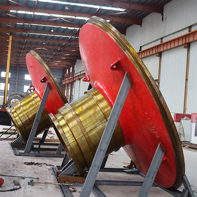 주문을 받아서 만들어지는 주철 엔드 캡 주물 및 위조 공 선반 끝 덮개