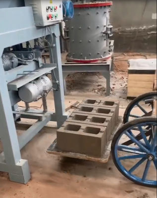 광재 모래질 자갈 알루미늄 레드 광재에 적합한 작은 벽돌 기계