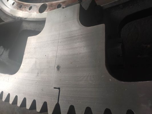 볼 밀을 위한 주문 제작된 압력각 나선형 기어 랙 앤 피니언