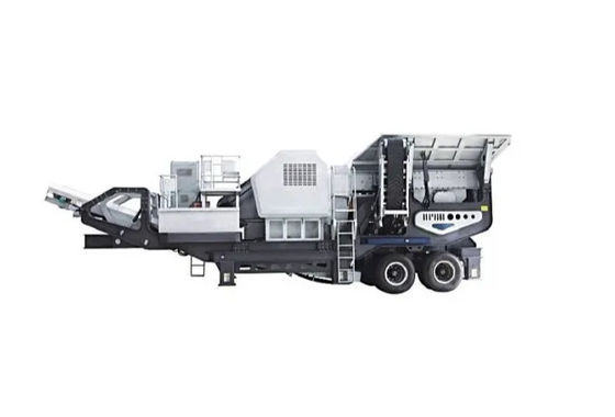 고속도로 철도 금속 광산용 이동 분쇄 역