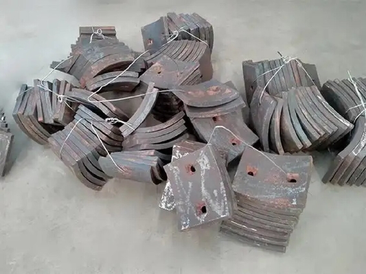 고망간강 합금 라이너 라이너 볼 밀 (광업 및 야금용)