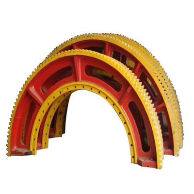 딸국 공장이 값을 매긴 로터리 킬른 주조 강 HRC55 박차 공장 거스 기어와 볼 밀 거스 기어 CITIC